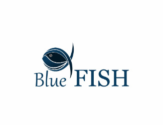Blue Fish - projektowanie logo - konkurs graficzny